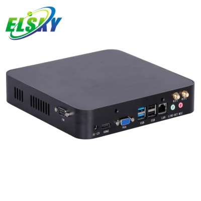 Vendita calda Elsky 10th Gen I5 10210u Dual LAN Thin Client Mini PC X86 Computer con display 4K Dp